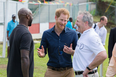 Youth in Action Welcome for Prince Harry