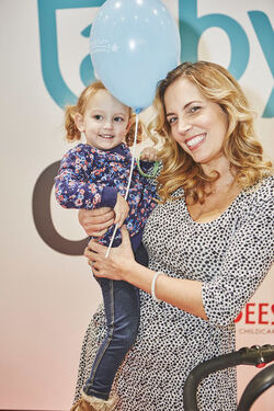 Celebrities attend The Baby Show at the London ExCel Centre