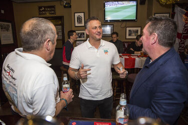 Cricket Legend Darren Gough Joined Die Hard Cricket Fans For Early Morning Ashes Screening
