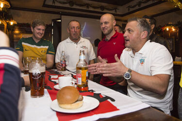 Cricket Legend Darren Gough Joined Die Hard Cricket Fans For Early Morning Ashes Screening