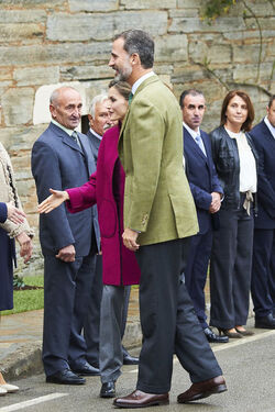 Spanish Royals Visit Los Oscos Region