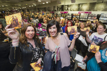 Take That hold exclusive album signing at HMV London