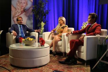 Rodrigo Alves aka Ken Doll wins award at the Aesthetic Academy awards show