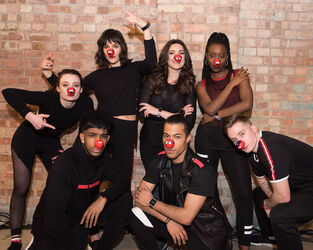 Kelly Brook and Freddie Flintoff Step Up Get Down for Red Nose Day