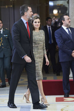 Spanish Royals Deliver the National Sports Awards 2015