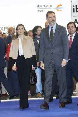 Queen Letitia attends AGROEXPO in Don Benito