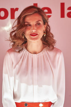 Queen Letizia of Spain Attends the Red Cross World Day