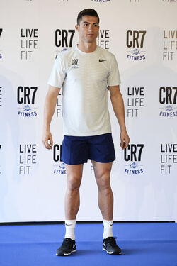 Cristiano Ronaldo presents CR7 Crunch Fitness in Madrid Cristiano Ronaldo presents CR7 Crunch Fitness in Madrid