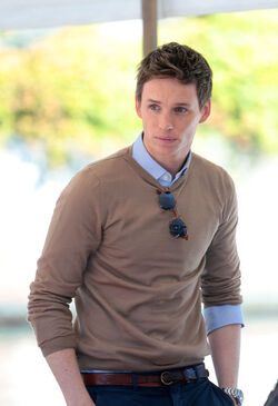 Actor Eddie Redmayne at the 72nd Venice Film Festival
