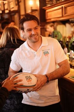 England Rugby Star Ben Foden Invites Fans to Share a Pint for Opening Six Nations Match