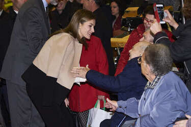 Queen Letitia attends AGROEXPO in Don Benito