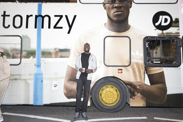 Stormzy shuts down London on double decker bus