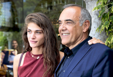 Actress and model Elisa Sednaoui at the 72nd Venice Film Festival