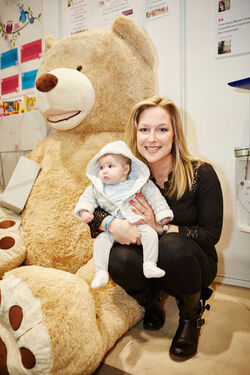 Celebrities attend The Baby Show at the London ExCel Centre