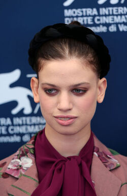 Model and actress Lily McMenamy at the 72nd Venice Film Festival