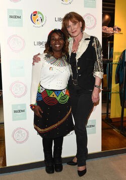 Late night shopping at Liberty London for mothers2mothers London