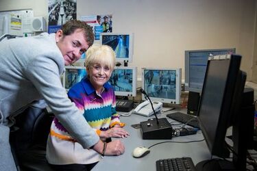 Dame Barbara Windsor and Shane Richie takeover Tube station announcements to raise money for London Poppy Day