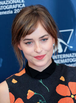 Actress Dakota Johnson at the 72nd Venice Film Festival