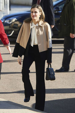 Queen Letitia attends AGROEXPO in Don Benito