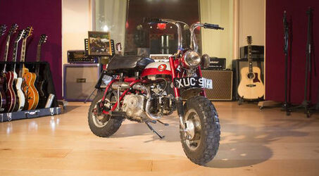 John Lennon s 1969 Honda Z50A Monkeybike sold at Auction