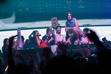 British Singer and Songwriter Charli XCX Spotted at Hakkasan Nightclub Las Vegas