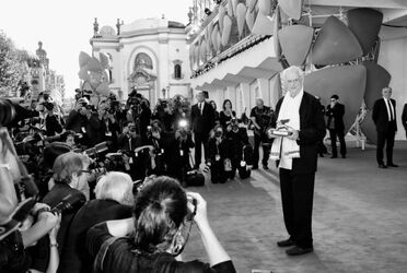 Register Bertrand Tavernier at the 72nd Venice Film Festival Register Bertrand Tavernier at the 72nd Venice Film Festival