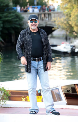 Italian singer Vasco Rossi at the 72nd Venice Film Festival