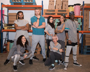 Kelly Brook and Freddie Flintoff Step Up Get Down for Red Nose Day