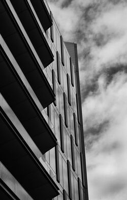 Architecture Porta Nuova gate Milan Italy