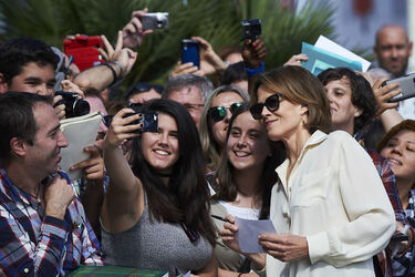 Sigourney Weaver arrives at the 64th San Sebastian Film Festival day 5
