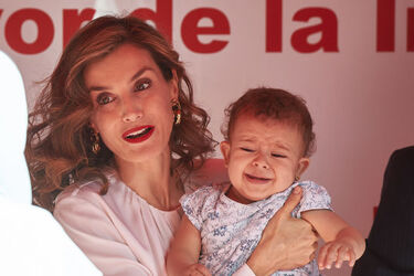 Queen Letizia of Spain Attends the Red Cross World Day