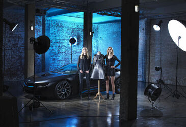 Fashion designers Felder Felder unveil sustainable carbon dress to celebrate their 10th Anniversary