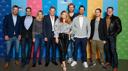 Global stars attend Universal Music Inside event at Mercedes Benz Arena Berlin including Bill Murray Jared Leto Shania Twain and more..