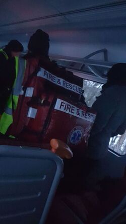 South West train from Waterloo to Weymouth has been stranded overnight 