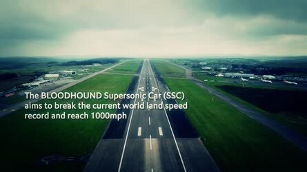 BLOODHOUND SSC Makes First Ever Public Run Reaching 210mph BLOODHOUND SSC Makes First Ever Public Run Reaching 210mph
