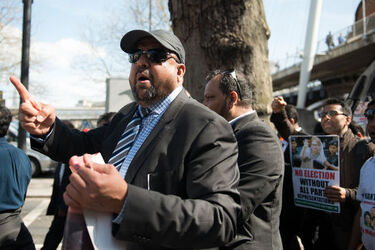 Bangladeshi community protest for a fair government