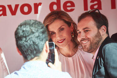 Queen Letizia of Spain Attends the Red Cross World Day