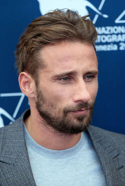 Actor Matthias Schoenaerts at the 72nd Venice Film Festival