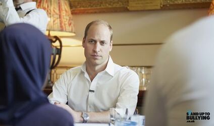 The Duke of Cambridge supports Diana Award National StandUpToBullying Day The Duke of Cambridge supports Diana Award National StandUpToBullying Day