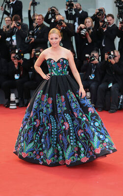 Actress Elizabeth Banks at the 72nd Venice Film Festival