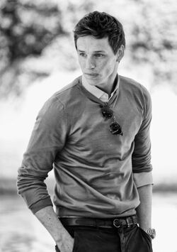 Actor Eddie Redmayne at the 72nd Venice Film Festival