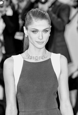 Model and actress Elisa Sednaoui at the 72nd Venice Film Festival