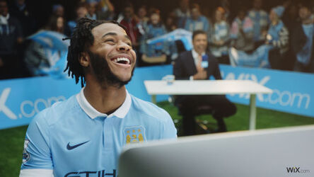 Chris Kamara commentates on Manchester City players trying to build a website as the club announce a partnership with WIX.com UK Chris Kamara commentates on Manchester City players trying to build a website as the club announce a partnership with WIX.com UK