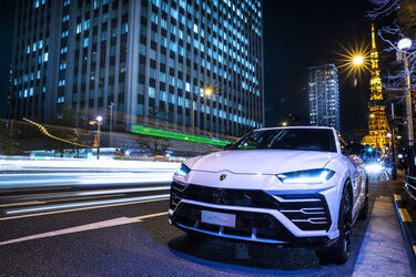 The all new 200 000 Lamborghini Urus SUV.