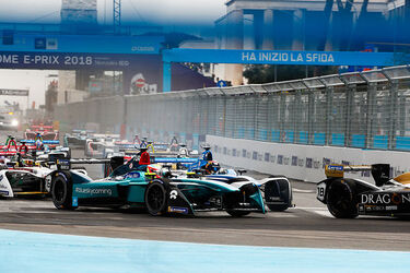 Britain s Sam Bird Wins First Ever Formula E Race In Rome Italy
