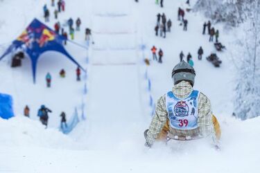Red Bull Extreme Sledding in Yekaterinburg