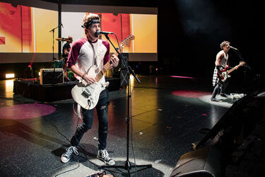 Global stars attend Universal Music Inside event at Mercedes Benz Arena Berlin including Bill Murray Jared Leto Shania Twain and more..