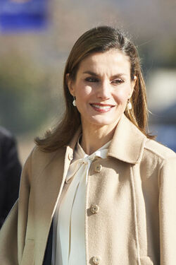 Queen Letitia attends AGROEXPO in Don Benito