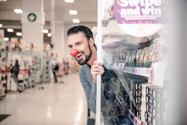 Rylan Clark is up to NOSE good for Red Nose Day