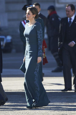Spanish Royals Celebrate New Year s Military Parade 2017